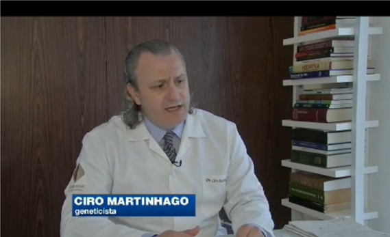 Dr Ciro Martinhago - Geneticista - Jornal da BAND